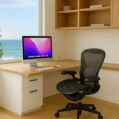 HERMAN MILLER AERON SIZE B FULLY LOADED
