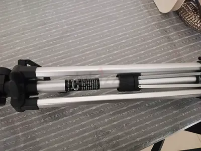 Lightweight Aluminum Camera Tripod - Compact, Foldable
