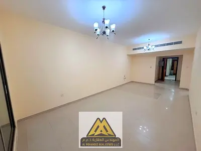 للإيجار غرفتان وصالة بالراشدية 3، غرف ماستر، خزائن حائط، غاز مركزي، بلكونة، قرب جراند مول، 48 ألف.