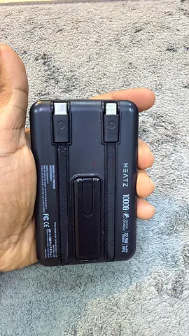 Heatz 10000mAh Portable Power Bank with Foldable AC Plugs (Used)