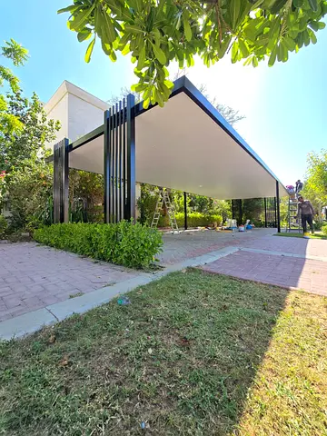 Car parking shed pergola shed pergola