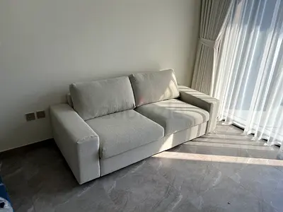 IKEA vimle Two Seater Sofa Bed Beige