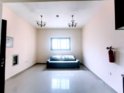 Very affordable studio in muwaileh commercial with big space for family only