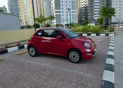 Dhs 14500/= Fiat 500 - 2019 | GCC Specs - Accident Free - خليجي رقم واحد بانوراما - بدون حوادث