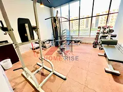 Opposite muwaileh park! Brand new luxury 1BHK gym Balcony