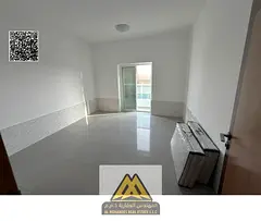 Master 1-bedroom apartment with living room in Al Jurf 2, 2 bathrooms, 2 balconies, central AC, AED