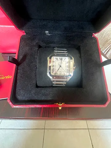 Cartier De Santos watch super clone with reliable