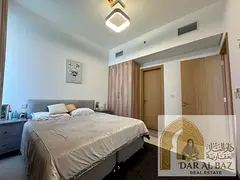 Fully furnished one-bedroom apartment with elegant furnishings available for annual rent in a prime