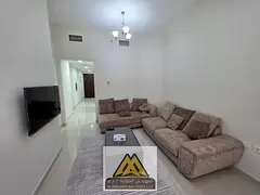 2BR apartment for annual rent in Gulfa Tower, Emirates City, Ajman. Balcony, 2 bathrooms, central AC