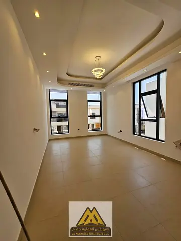 Modern 5BR Master Villa For Sale In Al Bahia Ajman Corner Plot Layout (Street & Lane) Fully Equipped With Central AC Units Included Plot Area 3014 Sqf