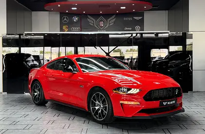 AED 1,265 P.M | 2021 Ford Mustang Base | Under Warranty | GCC |