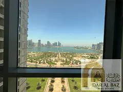 Two-room apartment with a hall for annual rent in Al Majaz 2 - Sharjah | sea view | wall cabinets |