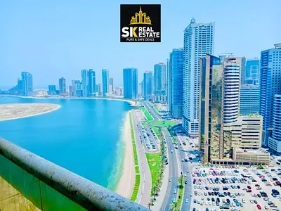 🌊 Full Sea View 1BHK | Free Gym & Pool | Free Parking | Prime Location