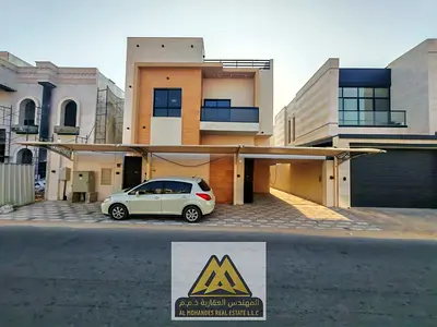 5 Master Bedrooms 7 Bathrooms Central Air Conditioning Spacious Majlis Large Living Hall Spacious Kitchen Private Parking Plot Size: 3,014 Sq. Ft.