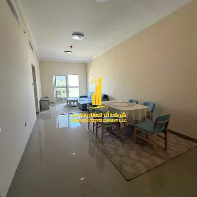 ✨ For annual rent – ​​Luxury apartment, brand new, two bedrooms, living room, balcony with open view ✨ Spacious. With parking.