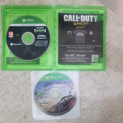 Xbox One games bundle: Call of Duty  Forza Horizon 4 (discs only)