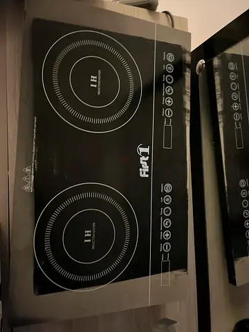 Portable double induction cooktop - 2 burner electric hotplate