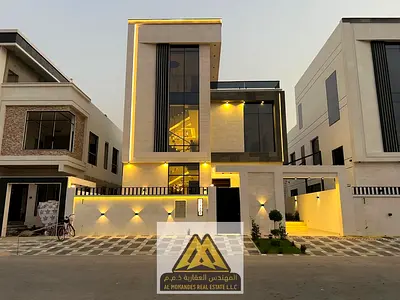Luxury Modern Villa for Sale in Al Yasmeen, Ajman | Premium Design & Prime Location