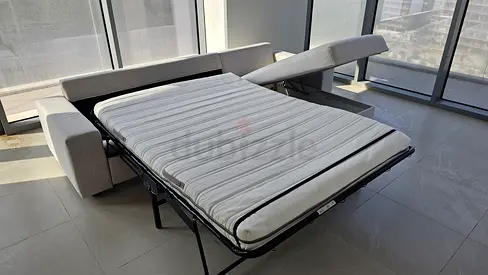 Ikea vimle L shape sofa bed with mattress