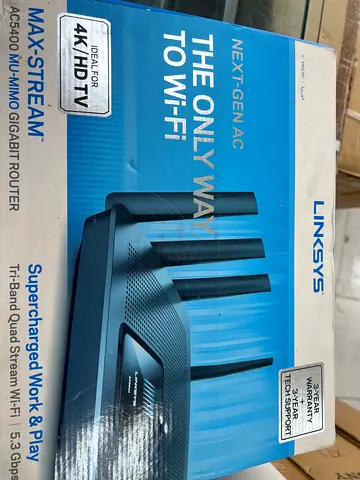 Linksys Max-Stream AC5400 MU-MIMO Tri-Band Gigabit Router (sealed box)