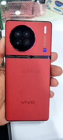 Vivo X90  (Red Leather Finish) - Good Condition