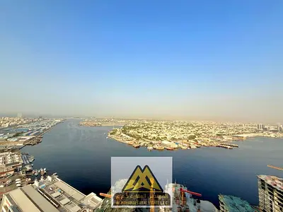 Annual Rent in Al Waha Towers, Ajman - Full Sea View and Luxurious Finishes