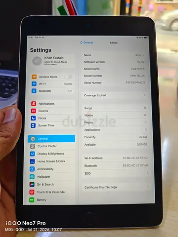 IPAD mini 4