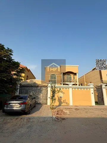🏠 🕌 Luxury Villa for Rent in Al Mowaihat 1 – 5 Master Beds | Beside Mosque & Near MBZ Road!