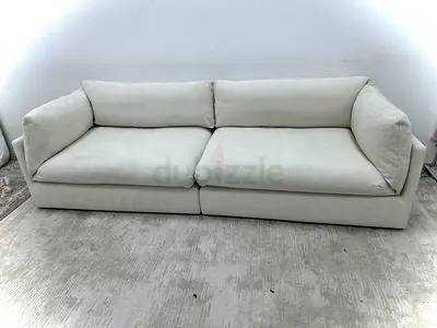 Looks great condition the loom collection two pieces sofa
