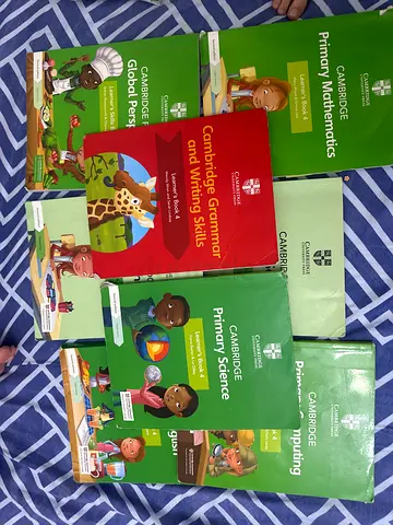 Cambridge Primary series - Set of childrens educational books (Primary Science, Maths, English)