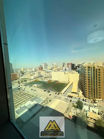 للإيجار السنوي في أفخم أبراج عجمان غلفا تاور الراشدية1 غرفتين وصاله بمساحه كبيره بجوار جميع الخدمات والطرق الرئيسيه