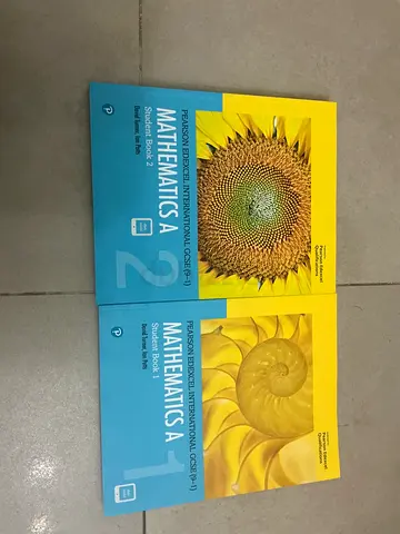 Pearson Edexcel International GCSE Mathematics A Student Book 1 2 (Set)