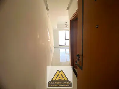 bedroom apartment in Al Hamidiya, Ajman. Located in a modern building, this second-tenant apartment features an open panoramic