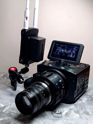 Sony NEX-FS100 Cinema Camera with 55mm f/1.4 Lens