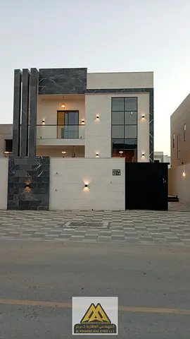 تملك حر وبدون رسوم تسجيل فيلا راقيه مساحه كبيره مع مسبح خاص بمنطقة الزاهية بجوار جميع الخدمات والطرق الرئيسيه