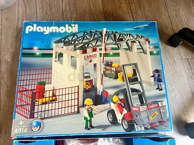Playmobil Cargo Warehouse Set (4314) in Box