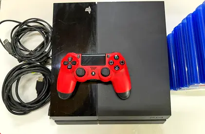 PlayStation with 17 Games