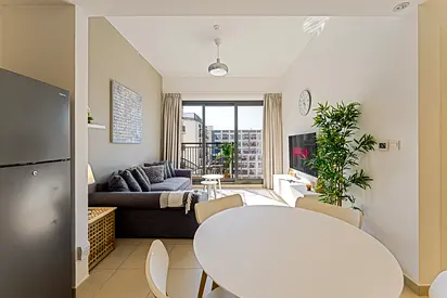 Amazing 1BR near Golf Courses | Furnished | Flexible term