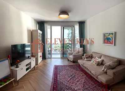 Furnished 2BR Apartment | 1 Residences | Balcony With City & Park View