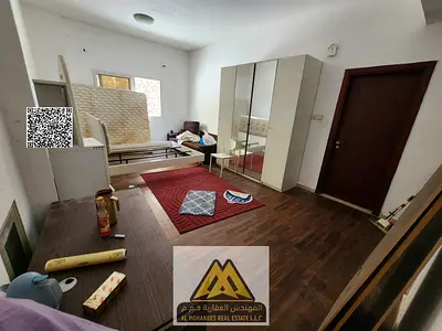استديو طابق أرضي بمساحة كبيرة للإيجار في الجرف 2 عجمان | مطبخ شبه منفصل | تكييف مركزي | 19 ألف