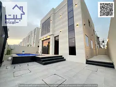 Luxury Modern Villa with Private Pool, Registration and Ownership Fees Included, Located on Sheikh M