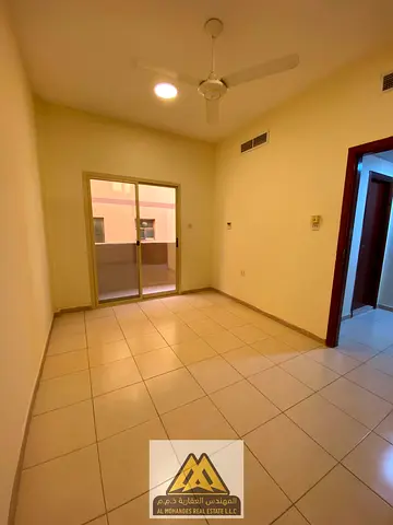 شقة غرفة وصالة منفصلة بتكييف مركزي للإيجار السنوي - الحميدية 1 عجمان (قرب جامعة عجمان)