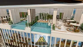 Only 30k and reserve your unit in the Tower Watan project directly on Ajman Corniche. All services a