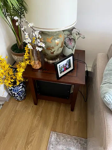 Solid Wood Side Table / End Table in Good Condition