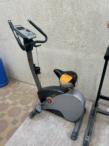 Used Upright Exercise Bike with Console - Good Working Condition