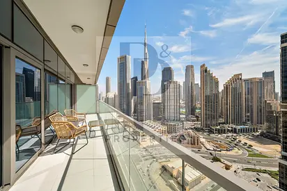 High Floor 2 BR I Burj View I Furnished I Prime Location