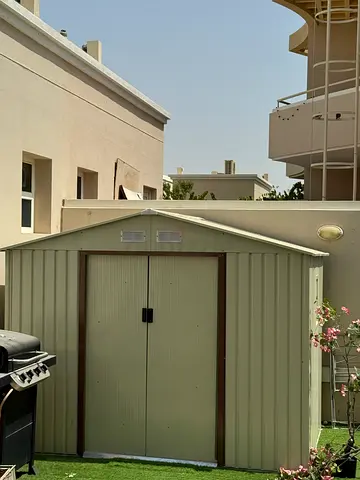 Metal Garden Storage Shed - Flawless Condition, Ready to Use