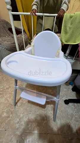Baby shop High Chair white color
