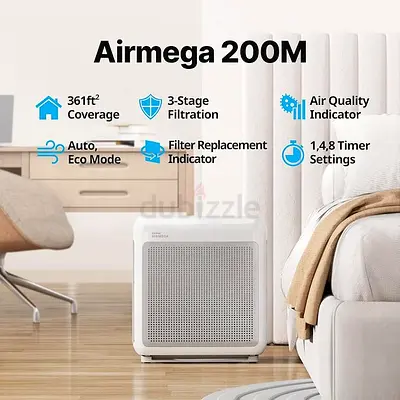 COWAY AirMega 200M AirPurifier for Home Up to 1,748 ft²
