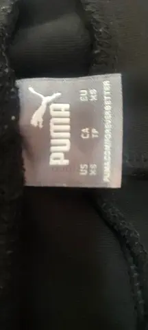 Black Puma Womens Sweatpants Joggers - Size Unknown, Good Condition